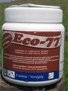 Eco-77; Botrytis control & pruning wound protection against Eutypa on grapevines